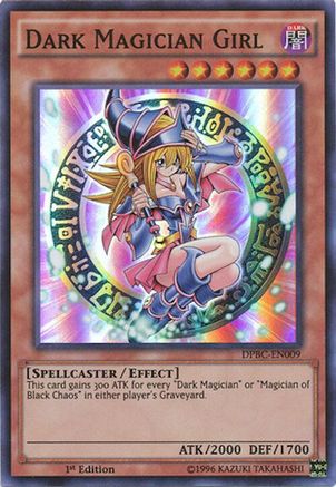 Dark Magician Girl [DPBC-EN009] Super Rare - Trinity Hobby