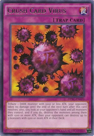 Crush Card Virus [DPBC-EN020] Rare - Trinity Hobby