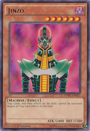 Jinzo [DPBC-EN027] Rare - Trinity Hobby