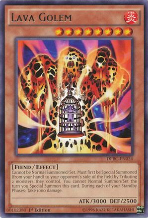 Lava Golem [DPBC-EN034] Rare - Trinity Hobby
