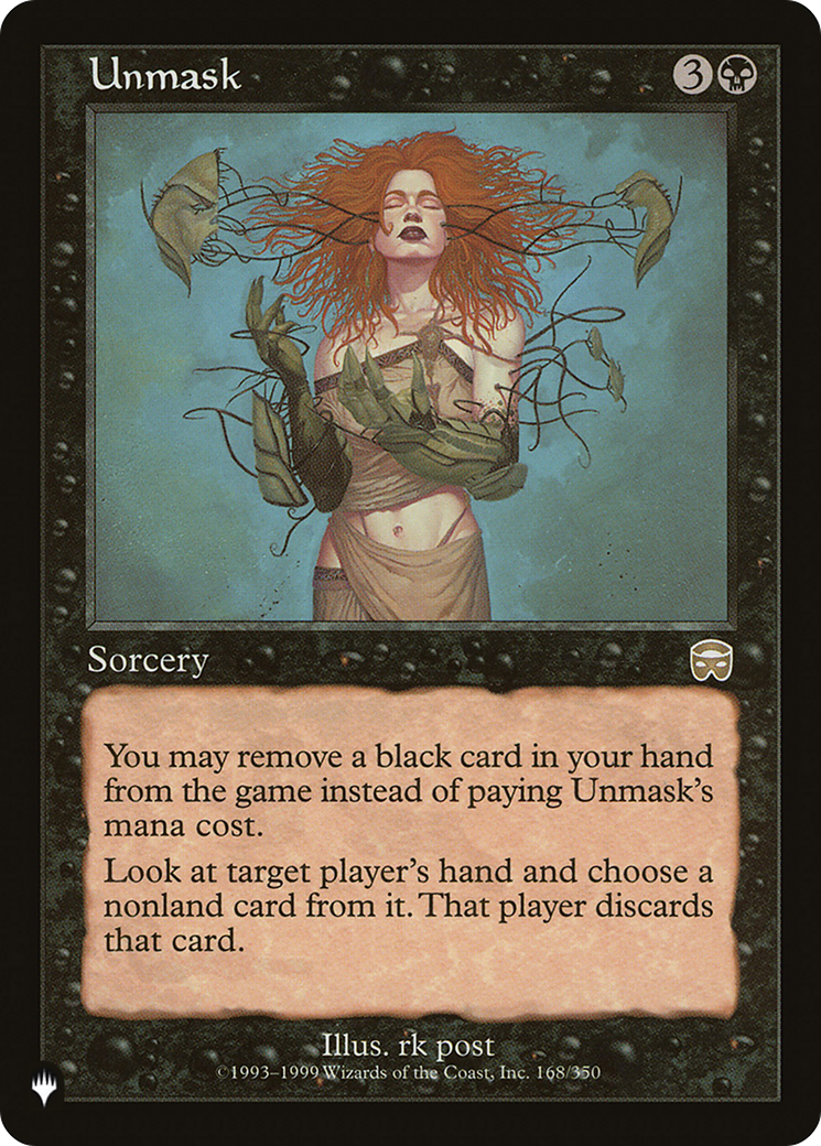 Unmask [The List] - Trinity Hobby