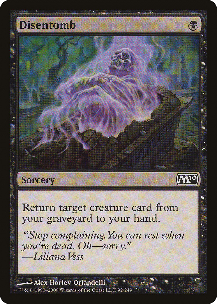 Désentomber [Magic 2010] 