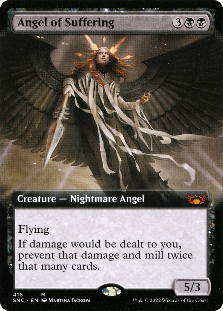 Angel of Suffering (Extended Art) [Streets of New Capenna] - Trinity Hobby