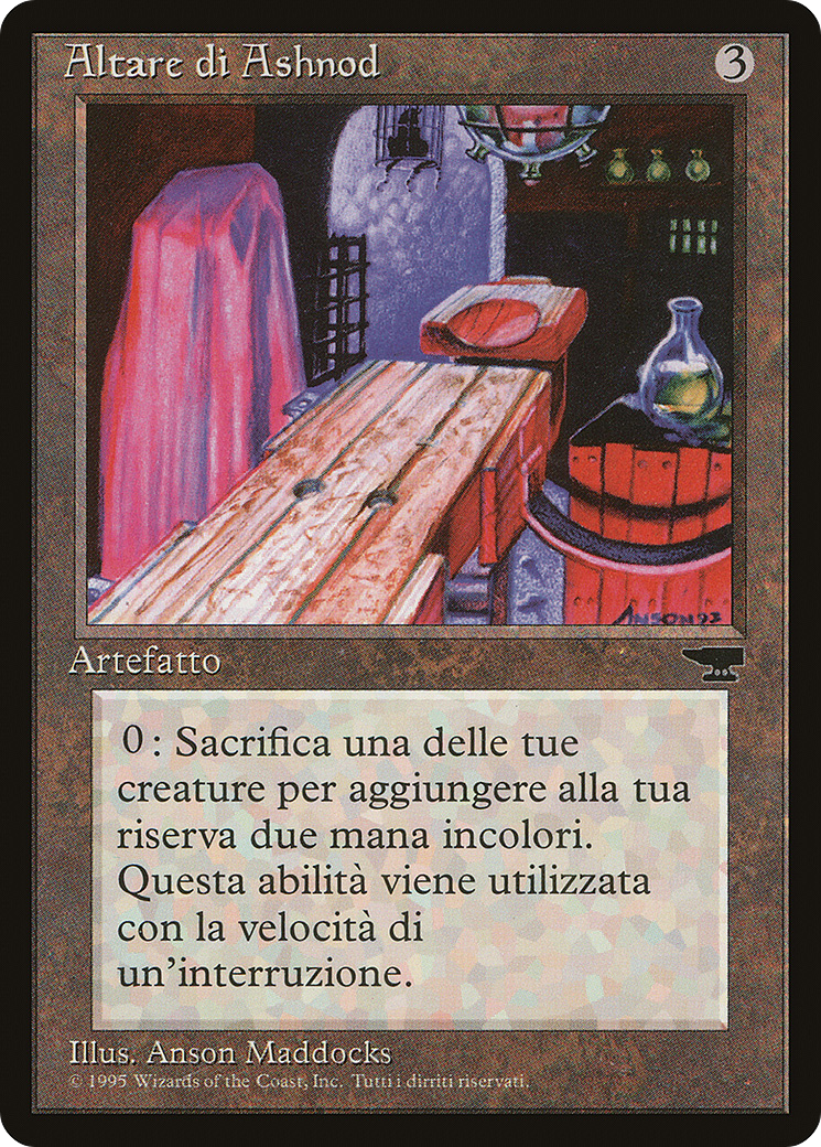 Ashnod's Altar (Italian) - "Altare di Ashnod" [Rinascimento] - Trinity Hobby