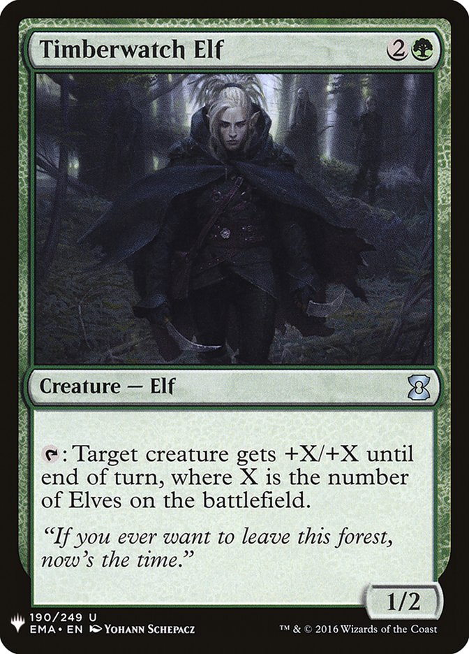 Timberwatch Elf [Mystery Booster] - Trinity Hobby