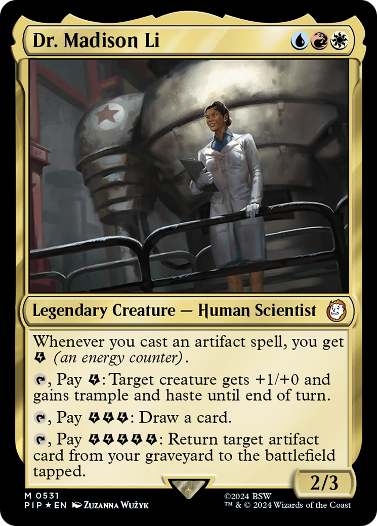 Dr. Madison Li (Surge Foil) [Fallout] - Trinity Hobby