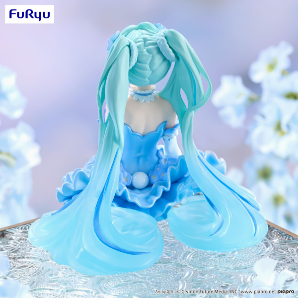 [Pre-Order] FuRyu Hatsune Miku　Noodle Stopper Figure -Flower Fairy Nemophila Pail Blue Color ver.- (ETA 2025-05)