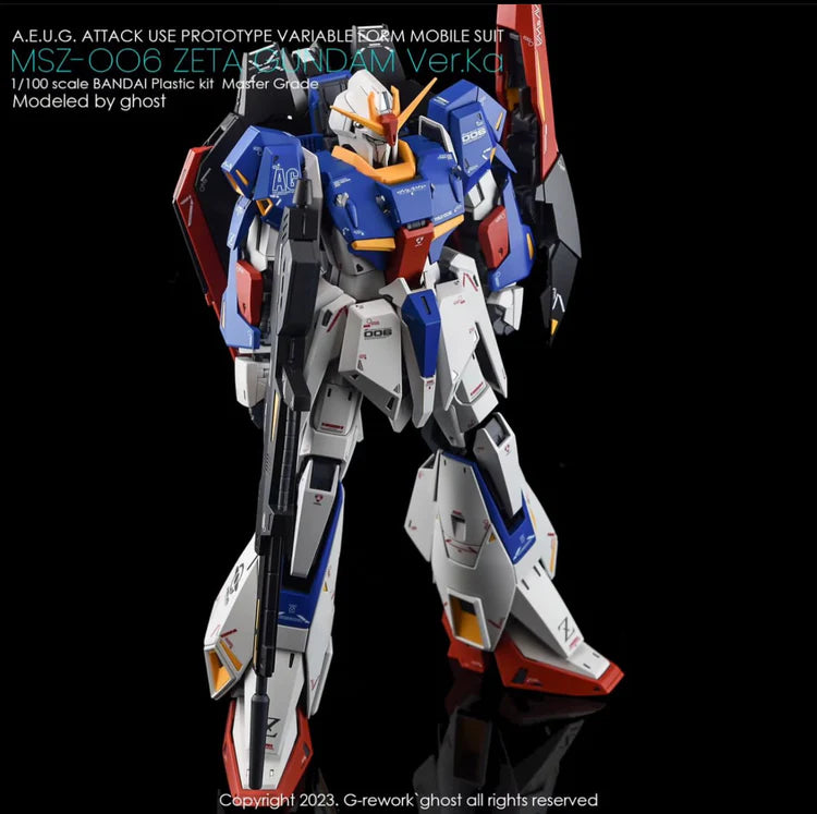 G-rework [MG] ZETA GUNDAM Ver.Ka Water Decal - Trinity Hobby