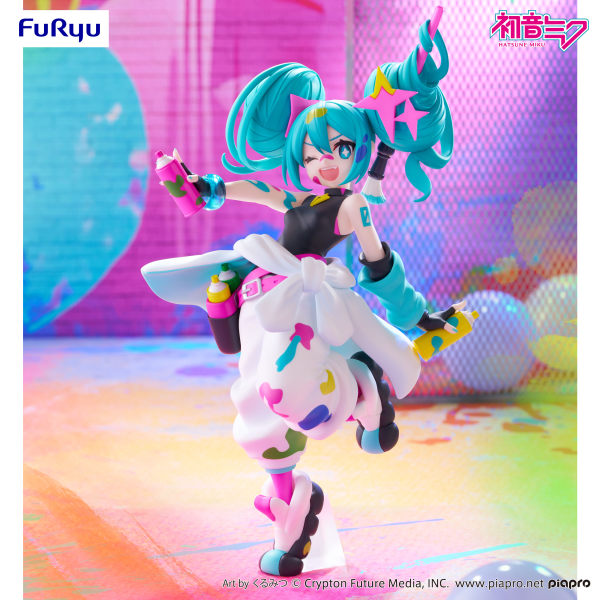 Hatsune Miku Trio-Try-iT Figure -Paint Girl- - Trinity Hobby