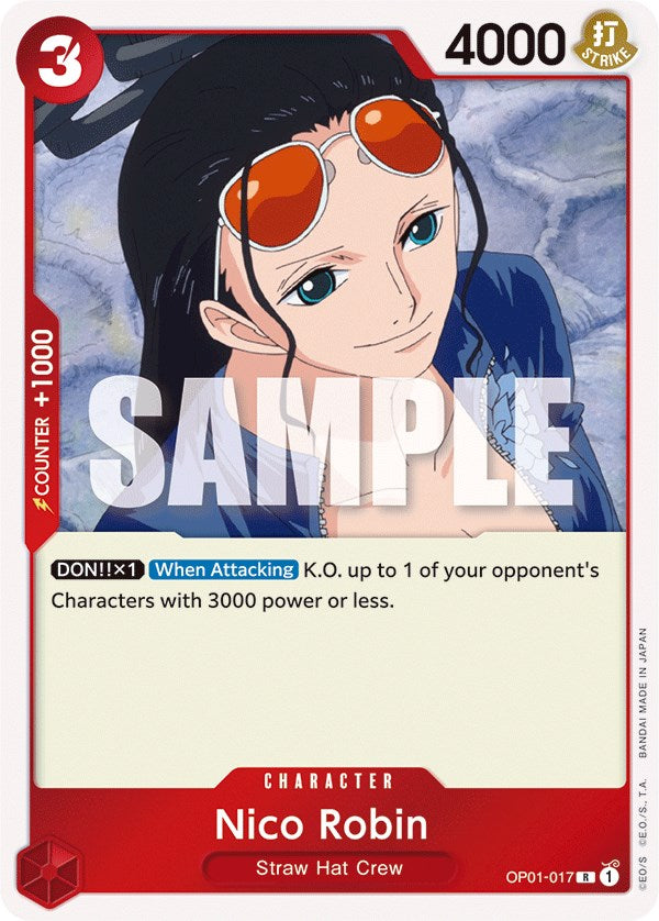 Nico Robin (OP01-017) - [Romance Dawn] Foil - Trinity Hobby