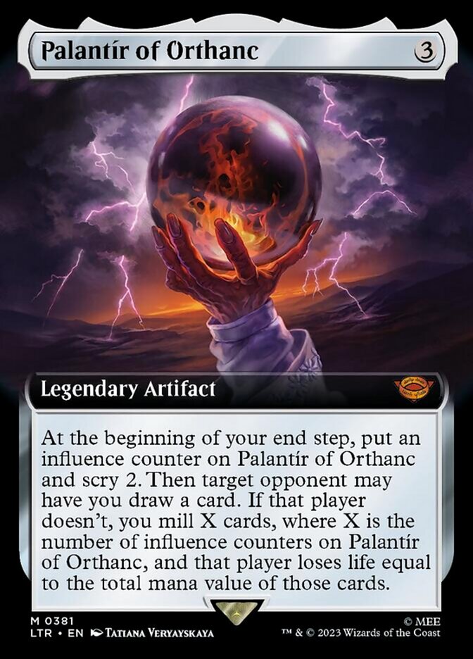 Palantir of Orthanc (Extended Art) [The Lord of the Rings: Tales of Middle-Earth] - Trinity Hobby