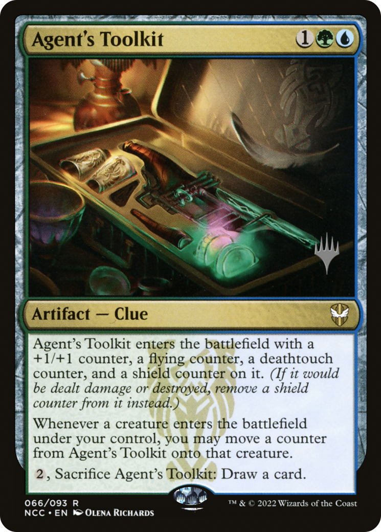 Agent's Toolkit (Promo Pack) [Streets of New Capenna Commander Promos] - Trinity Hobby