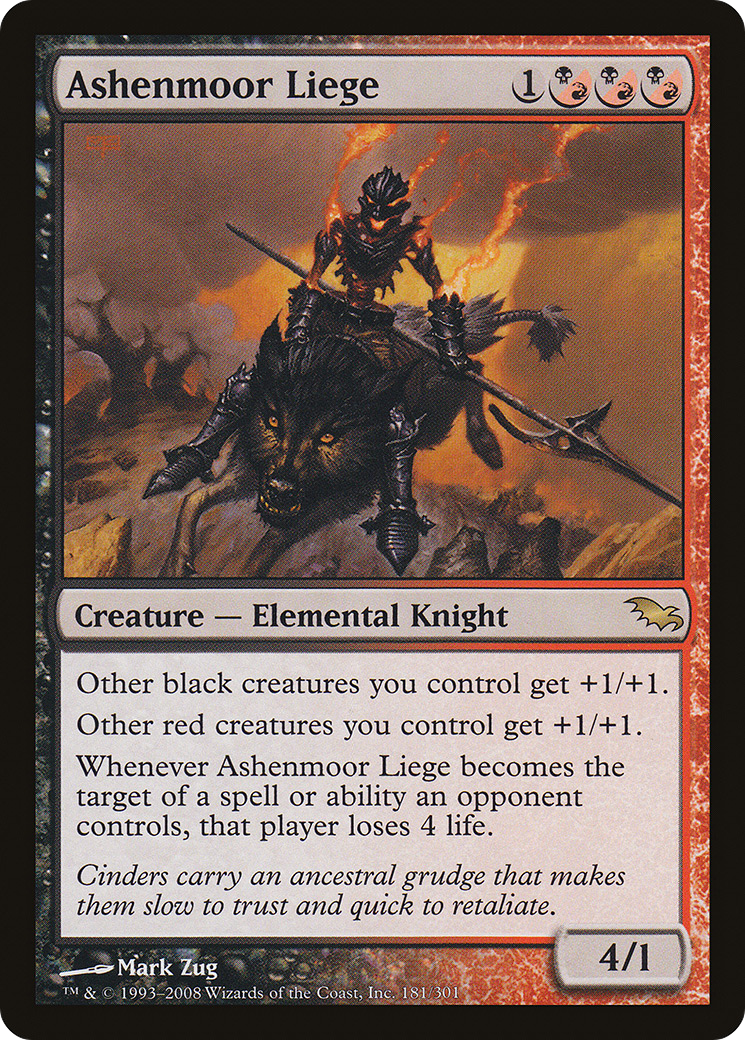 Ashenmoor Liege [Shadowmoor] - Trinity Hobby