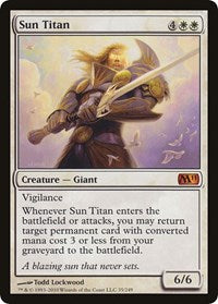 Sun Titan (M11) [Oversize Cards] - Trinity Hobby