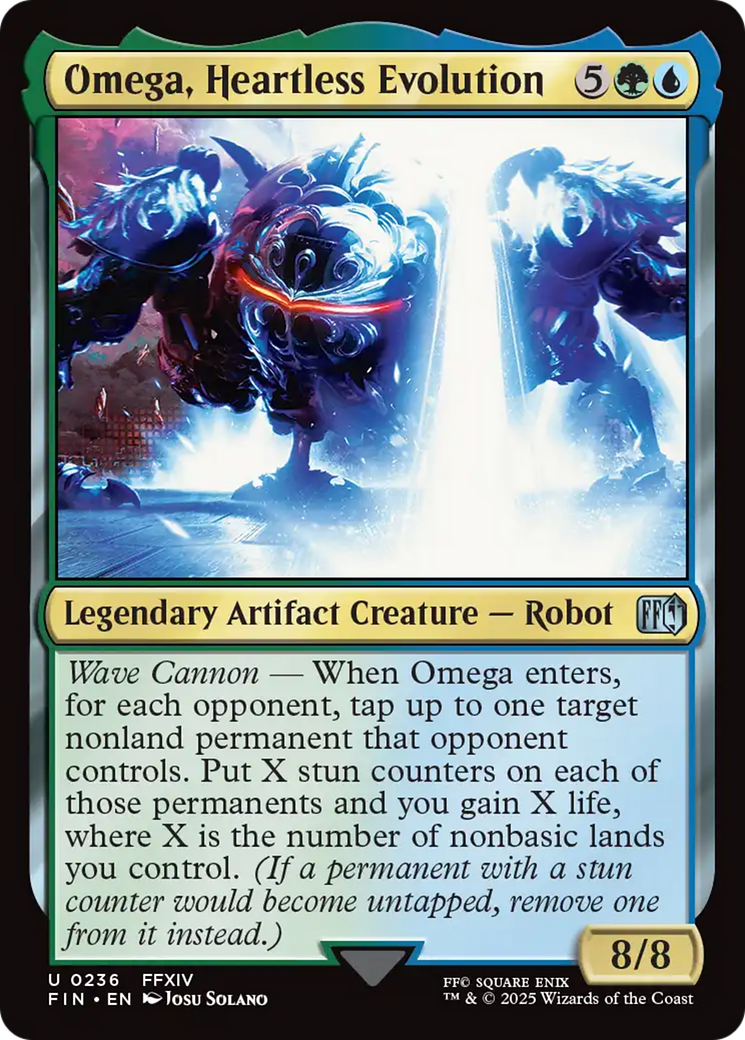 Omega, Heartless Evolution  [Foil]  (FIN-236) - [FINAL FANTASY] - Trinity Hobby