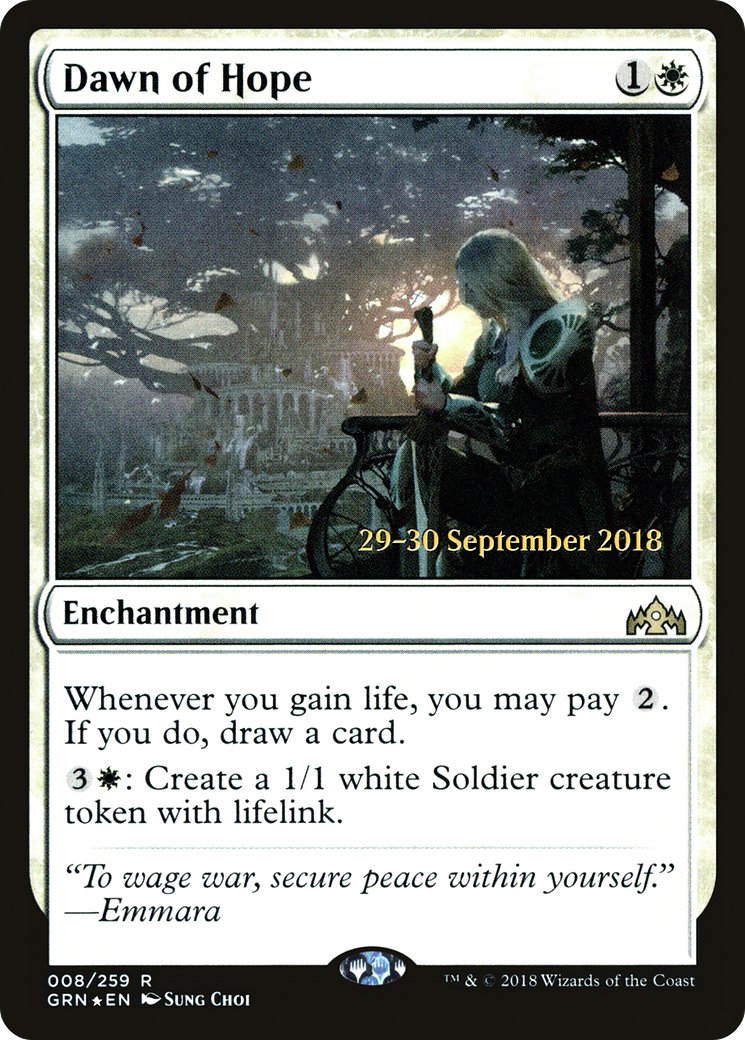 Dawn of Hope [Guilds of Ravnica Prerelease Promos] - Trinity Hobby