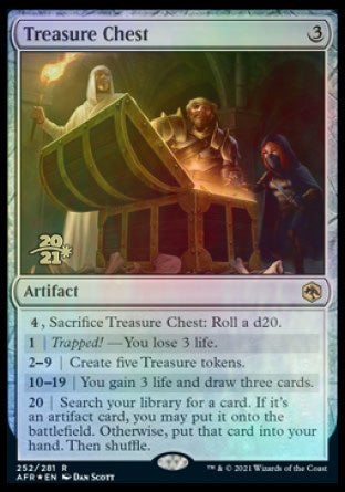Treasure Chest [Dungeons & Dragons: Adventures in the Forgotten Realms Prerelease Promos] - Trinity Hobby