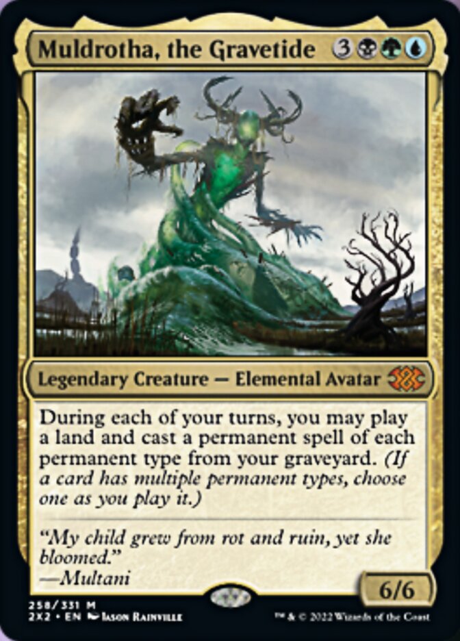 Muldrotha, the Gravetide [Double Masters 2022] - Trinity Hobby