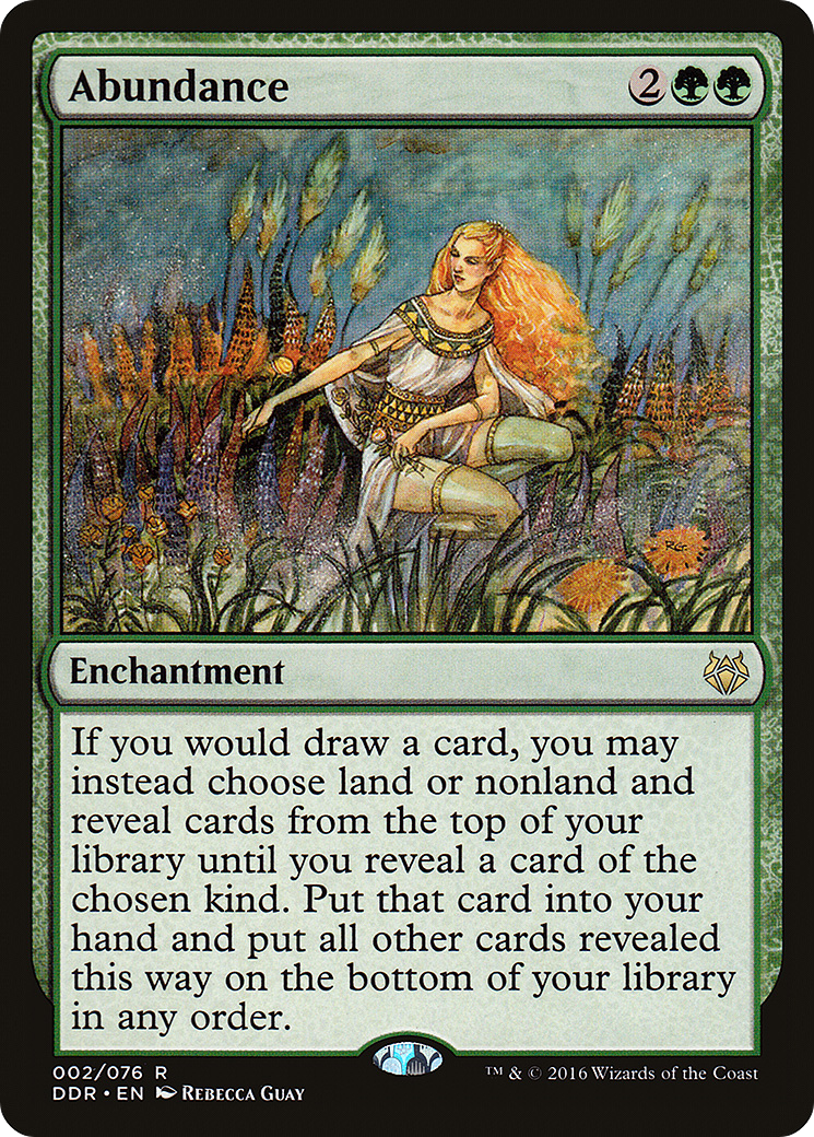 Abundance [Duel Decks: Nissa vs. Ob Nixilis] - Trinity Hobby