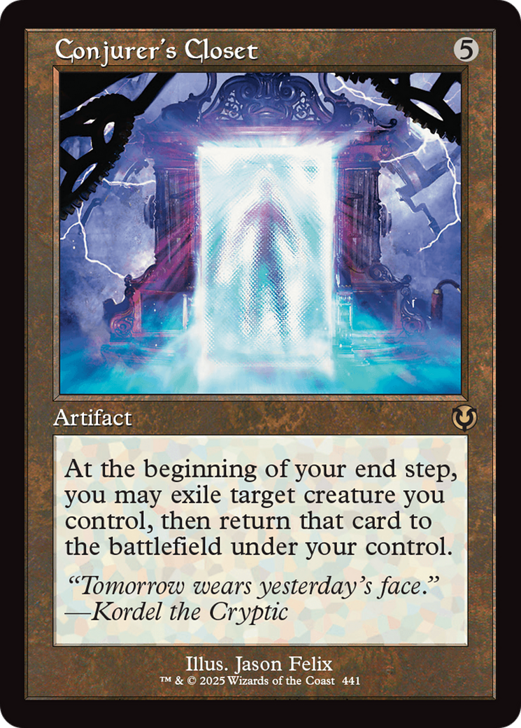 Conjurer's Closet (Retro Frame) [Innistrad Remastered] - Trinity Hobby