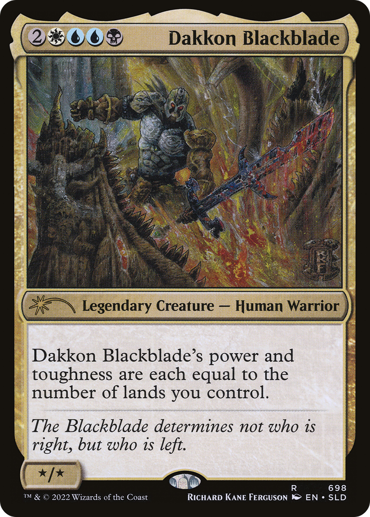 Dakkon Blackblade [Secret Lair Drop Promos] - Trinity Hobby