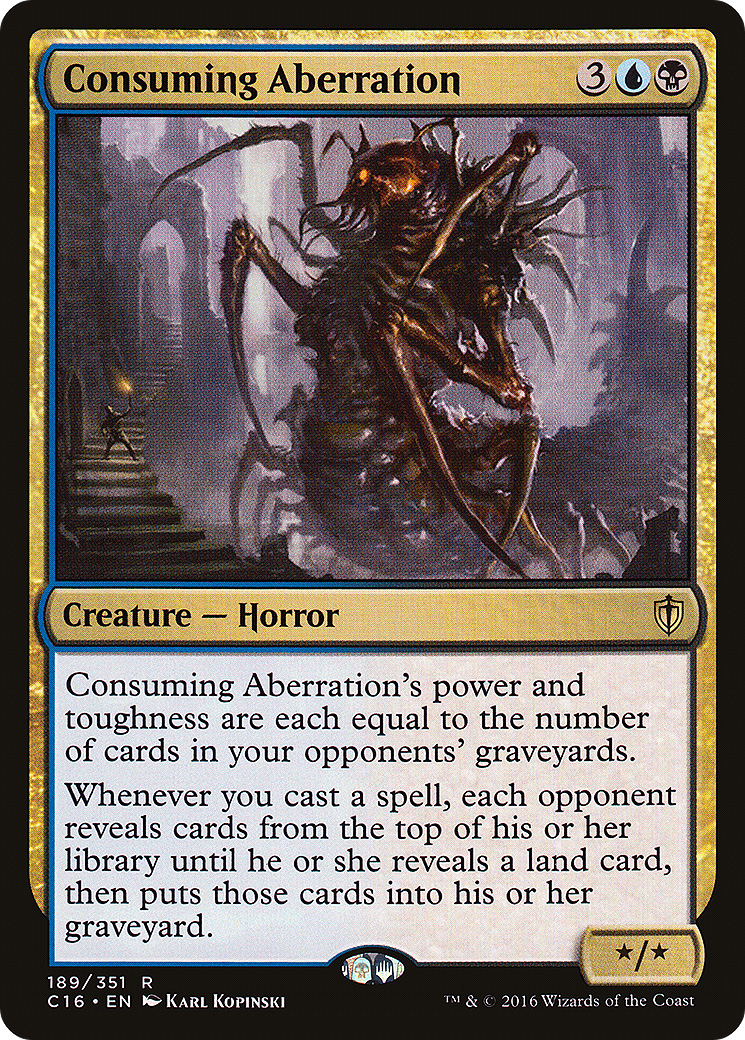 Consuming Aberration [Commander 2016] - Trinity Hobby