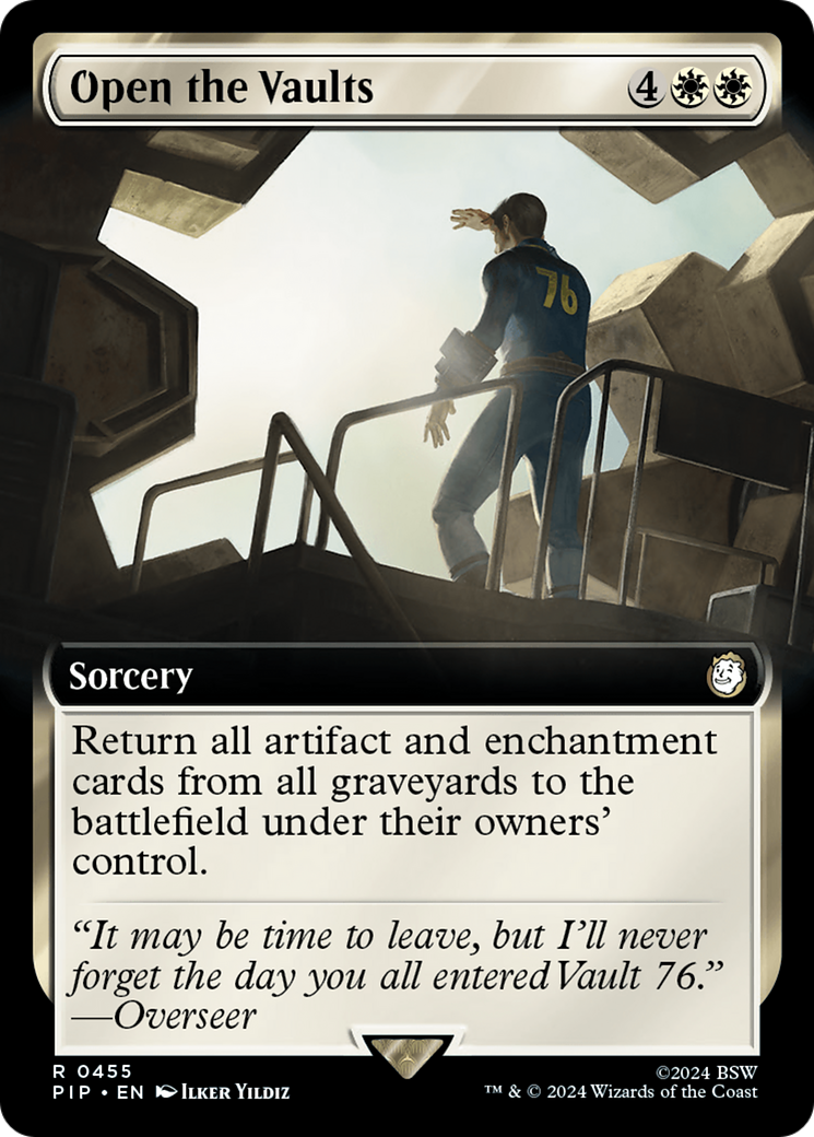 Open the Vaults (Extended Art) [Fallout] - Trinity Hobby