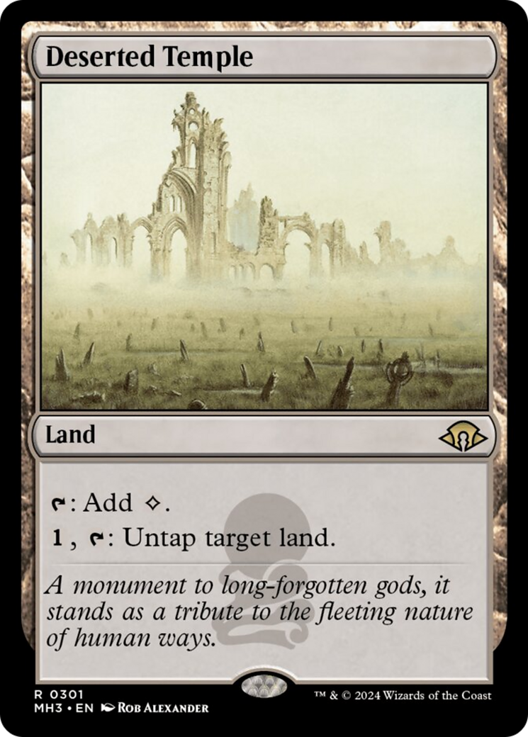 Deserted Temple [Modern Horizons 3] - Trinity Hobby