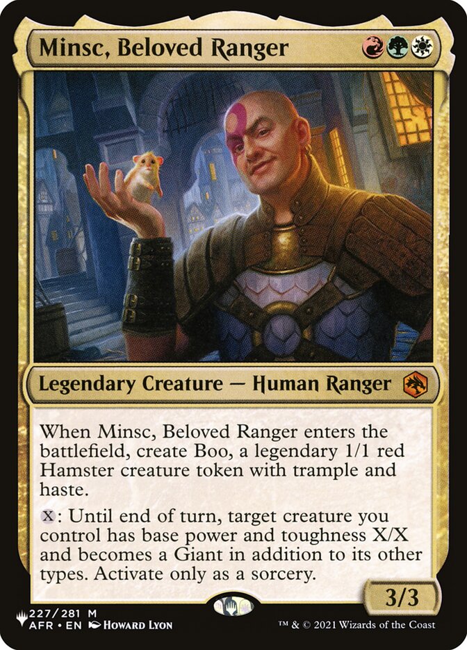 Minsc, Beloved Ranger [The List] - Trinity Hobby