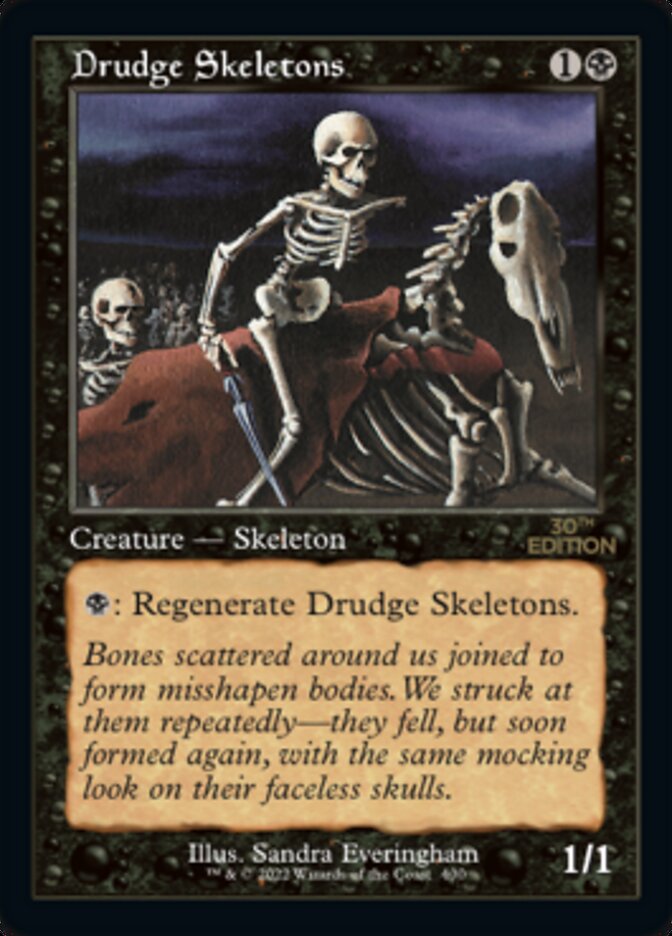 Drudge Skeletons (Retro) [30th Anniversary Edition] - Trinity Hobby