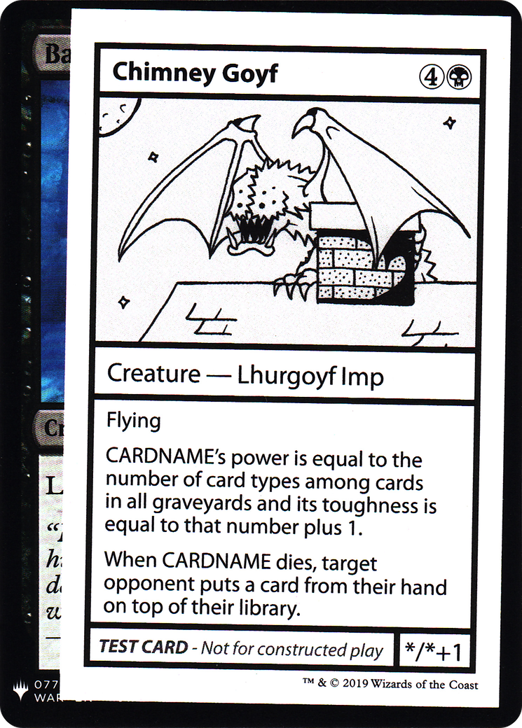 Chimney Goyf [Mystery Booster Playtest Cards] - Trinity Hobby