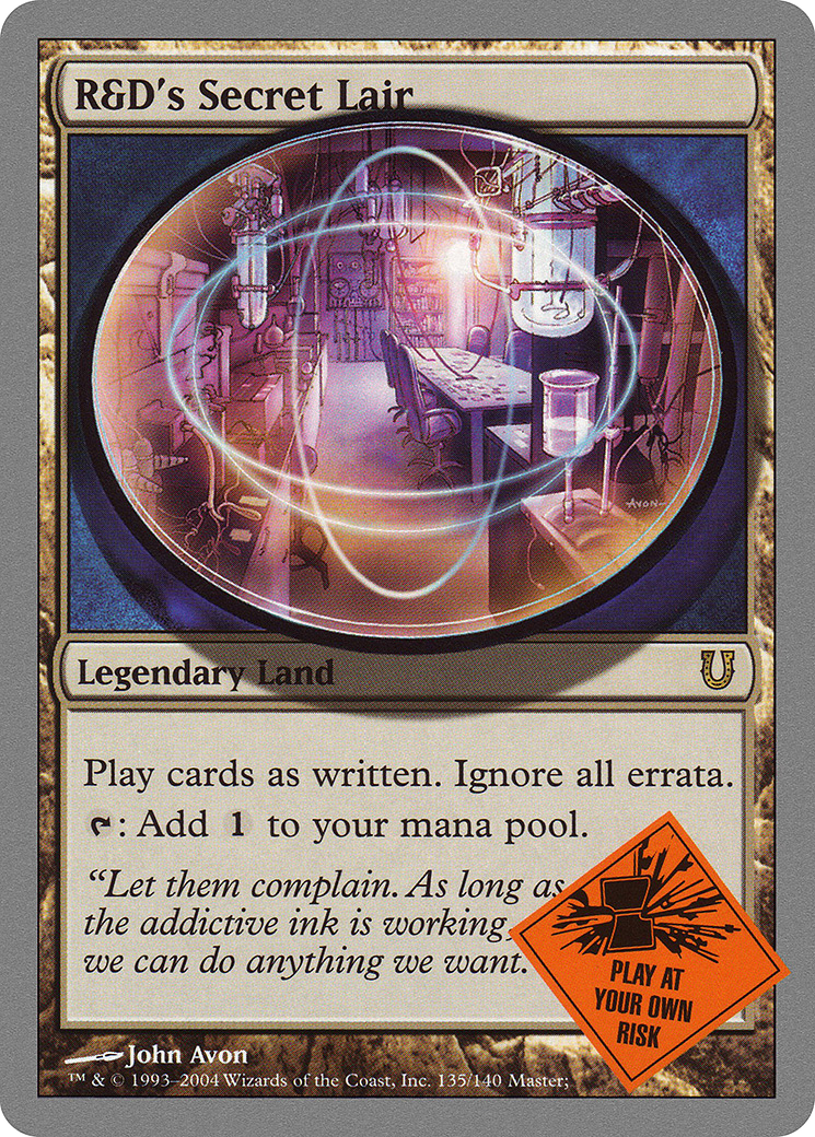 R&D's Secret Lair [Unhinged] - Trinity Hobby