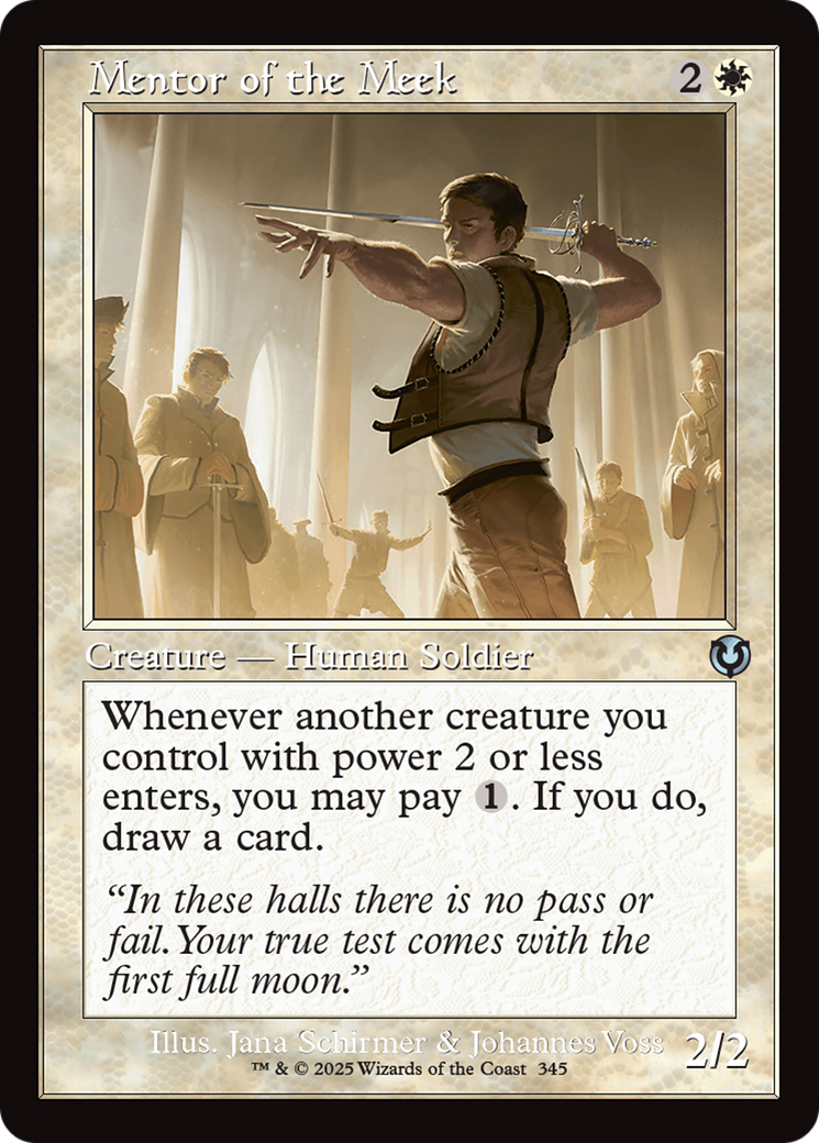Mentor of the Meek (Retro Frame) [Innistrad Remastered] - Trinity Hobby