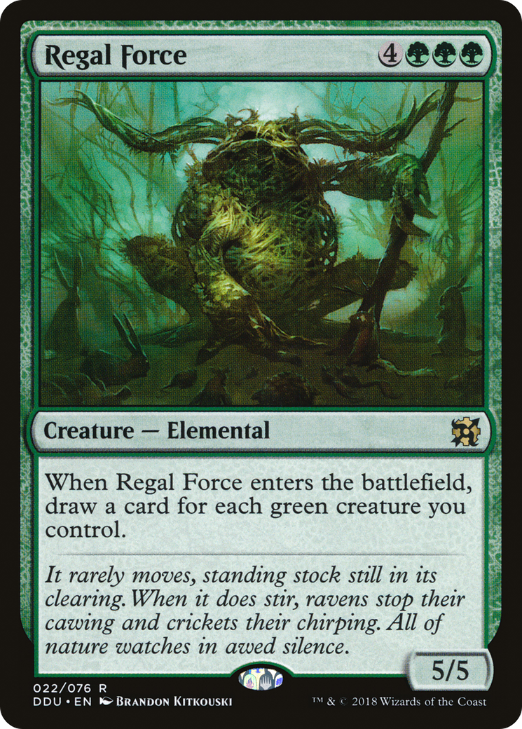 Regal Force [Duel Decks: Elves vs. Inventors] - Trinity Hobby