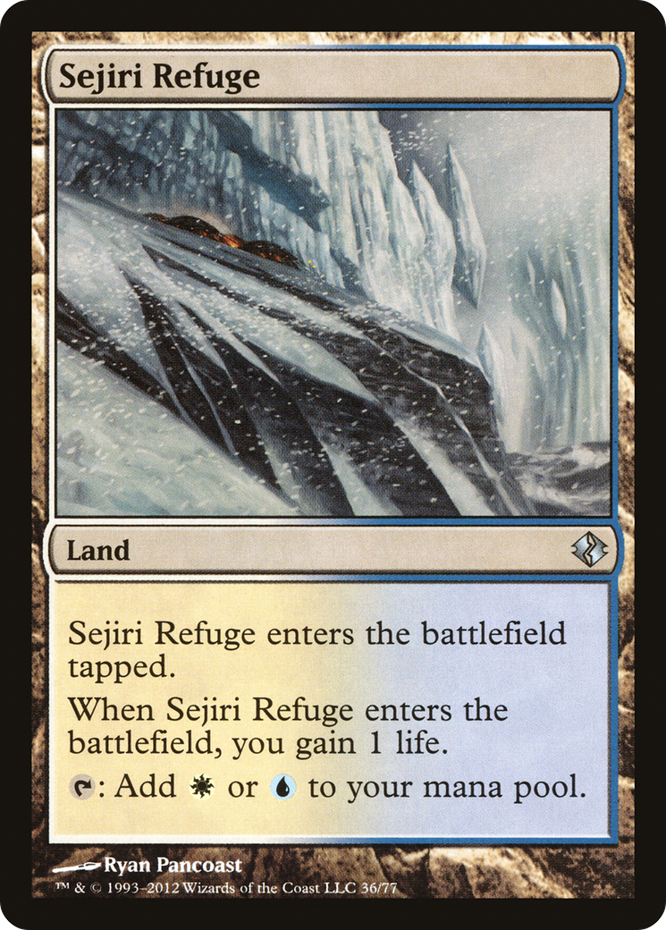 Sejiri Refuge [Duel Decks: Venser vs. Koth] - Trinity Hobby