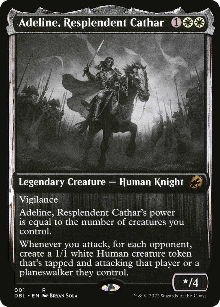 Adeline, Resplendent Cathar [Innistrad: Double Feature] - Trinity Hobby