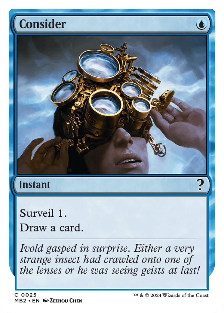 Consider (White Border) [Mystery Booster 2] - Trinity Hobby