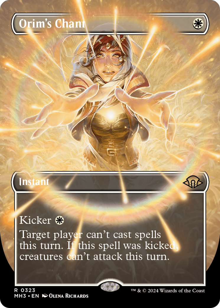 Orim's Chant (Borderless) [Modern Horizons 3] - Trinity Hobby