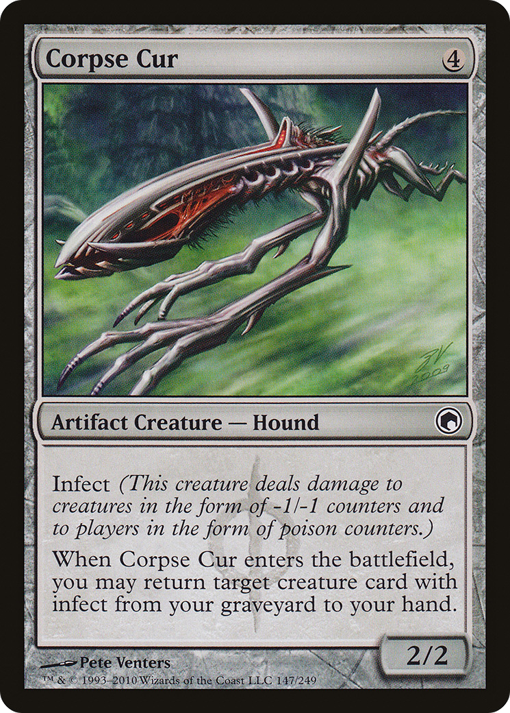 Corpse Cur [Scars of Mirrodin] - Trinity Hobby