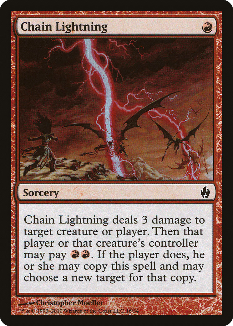 Chain Lightning [Premium Deck Series: Fire and Lightning] - Trinity Hobby