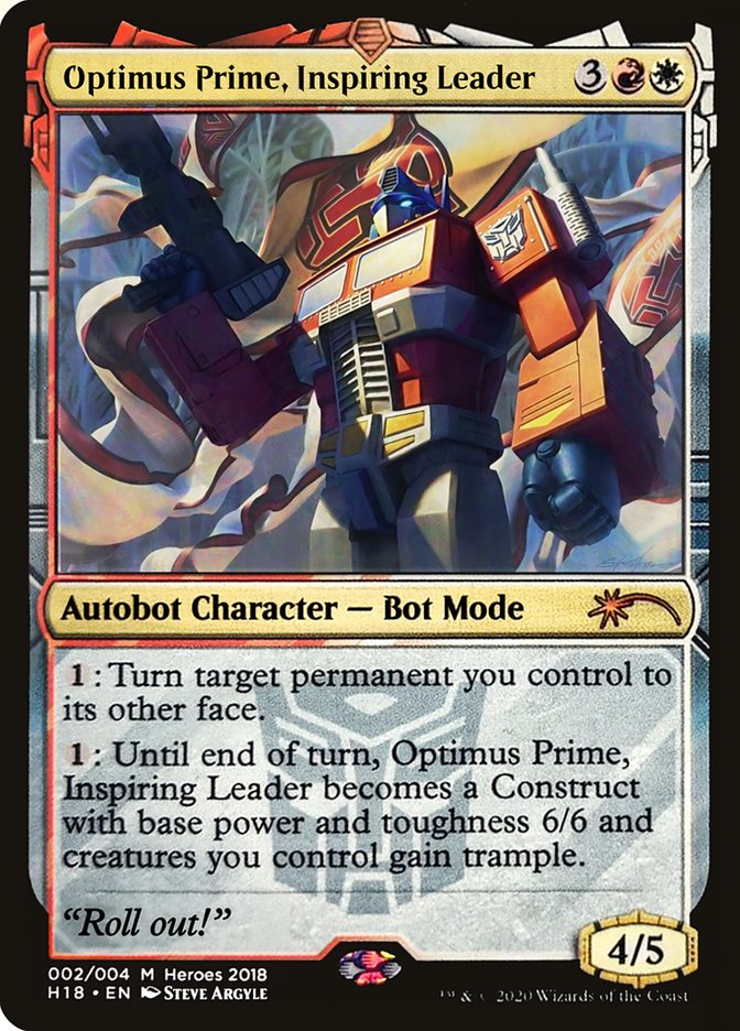 Optimus Prime, Inspiring Leader [Heroes of the Realm 2018] - Trinity Hobby