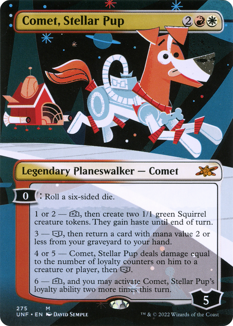 Comet, Stellar Pup (Borderless) [Unfinity] - Trinity Hobby