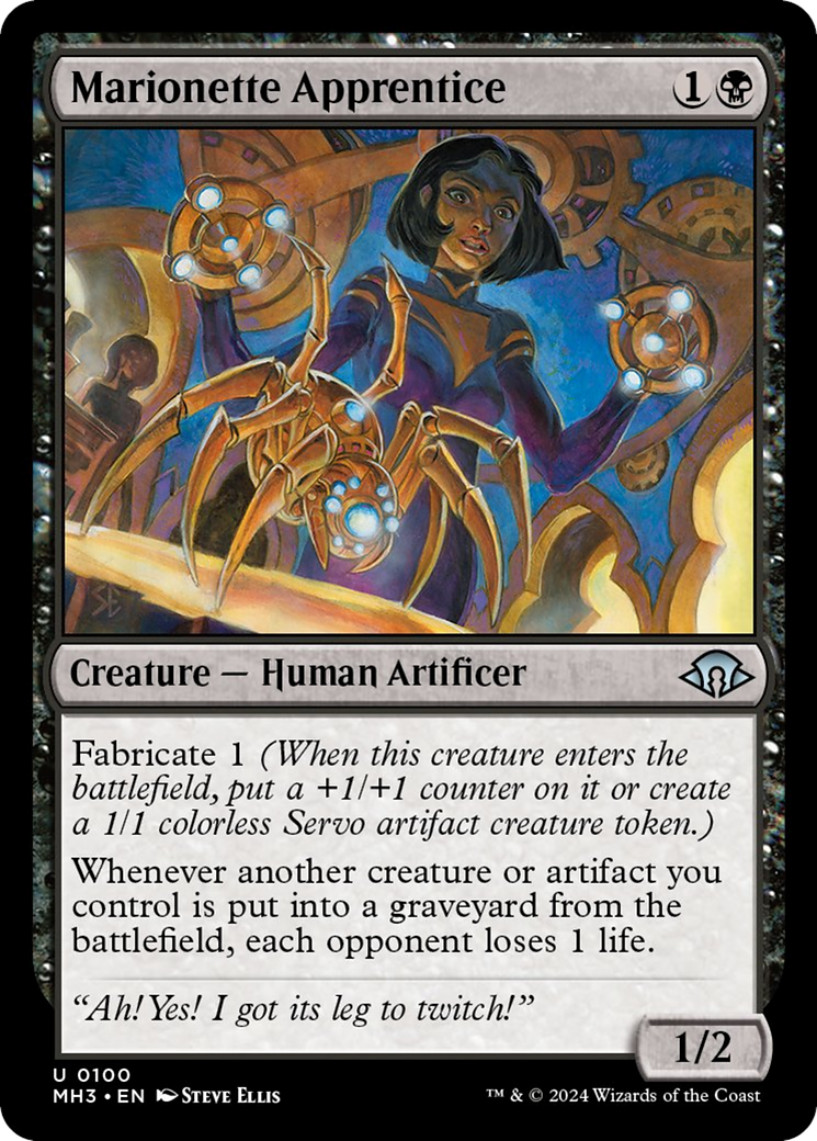 Marionette Apprentice [Modern Horizons 3] - Trinity Hobby