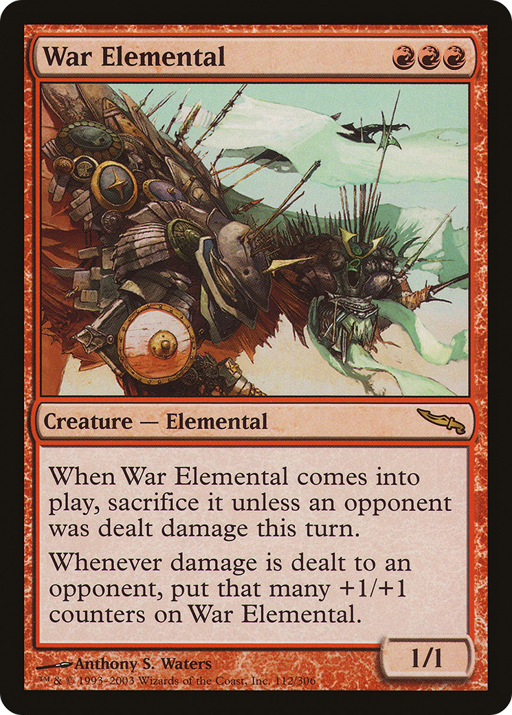 War Elemental [Mirrodin] - Trinity Hobby