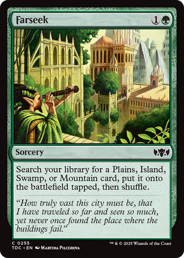 Farseek (TDC-255) - [Commander: Tarkir: Dragonstorm]