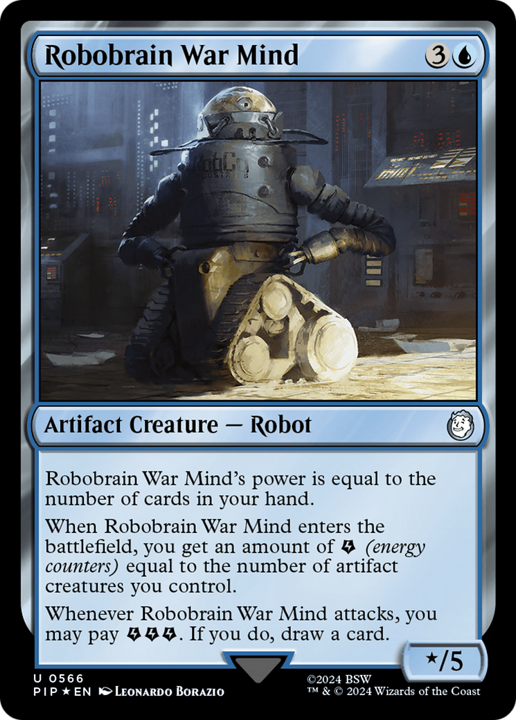 Robobrain War Mind (Surge Foil) [Fallout] - Trinity Hobby
