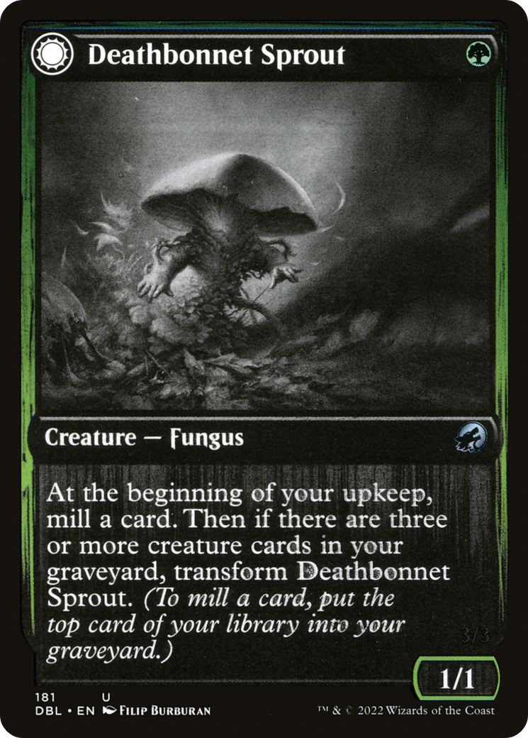 Deathbonnet Sprout // Deathbonnet Hulk [Innistrad: Double Feature] - Trinity Hobby
