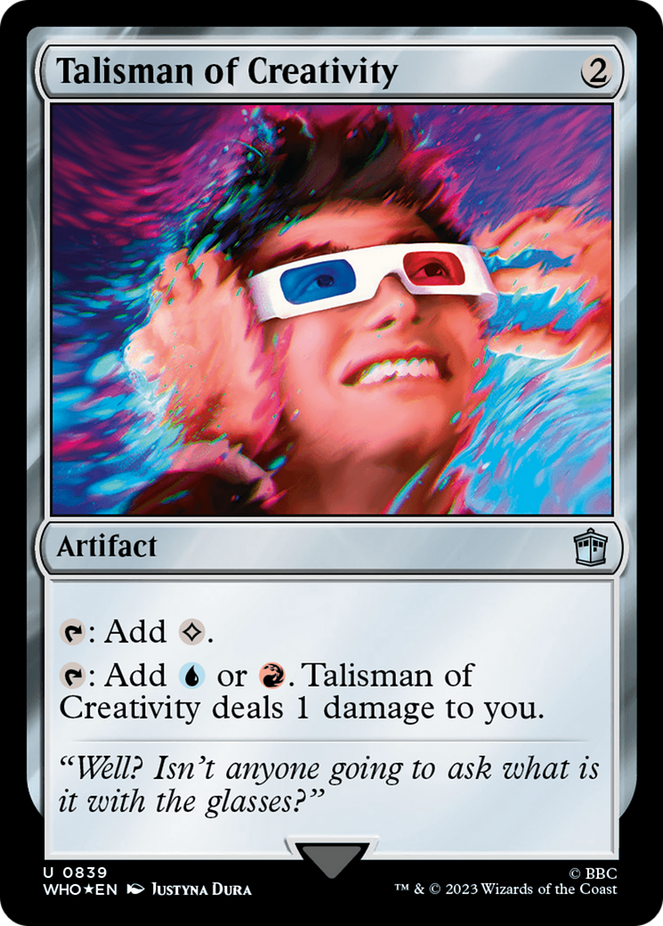 Talisman of Creativity (Surge Foil) [Doctor Who] - Trinity Hobby