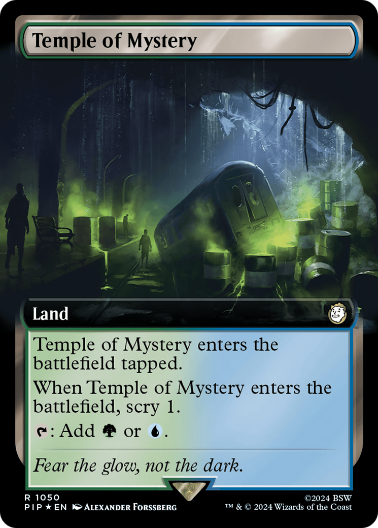 Temple of Mystery (Extended Art) (Surge Foil) [Fallout] - Trinity Hobby