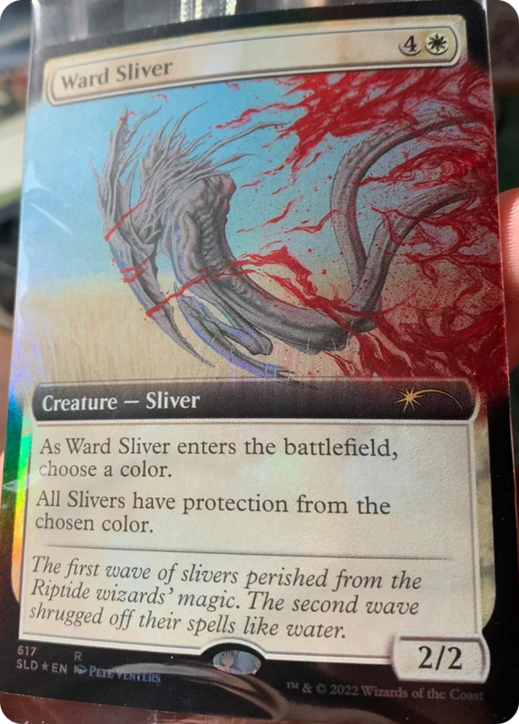 Ward Sliver (Extended Art) [Secret Lair Drop Promos] - Trinity Hobby